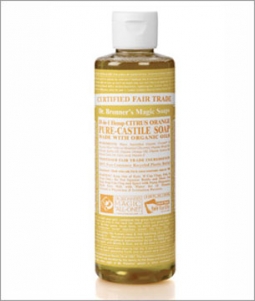 Dr. Bronner's Citrus Orange 8 Oz. Liquid Soap