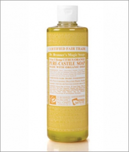 Dr. Bronner's Citrus Orange 16 Oz. Liquid Soap