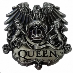 Queen Crest Belt Buckle