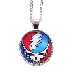 Grateful Dead Steal Your Face Necklace