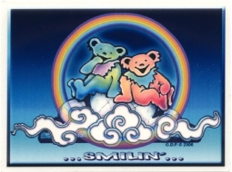 Grateful Dead Smilin Sticker