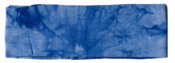 Royal Blue Tie Dye Stretch Headband