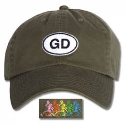 Grateful Dead "GD Oval" Olive Hat