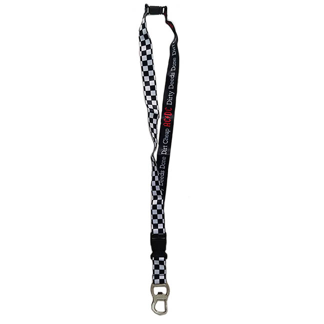 AC/DC Dirty Deeds Bottle Opener Lanyard
