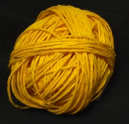 1oz. Hemp Yellow Dyed Beading Twine
