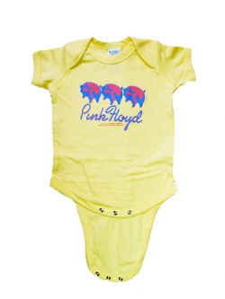 LaMAGLIERIA Jersey Body für Babys Pink Floyd P F0003-100% Baumwolle Body