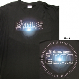 The Eagles Millennium Concerts Black Shirt