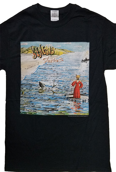 genesis foxtrot t shirt