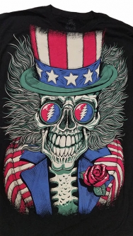 Grateful Dead Patriotic Skelly Shirt
