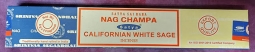 Nag Champa and California White Sage Combo Incense