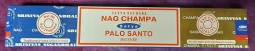Nag Champa and Palo Santo Combo Incense