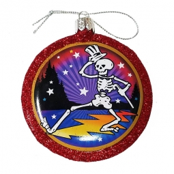 Grateful Dead Dancing Skeletons Ornament