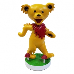 Grateful Dead Dancing Bear Yellow  Bobblehead