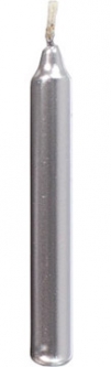 Ritual Candle Silver 4 Inch
