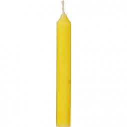 Ritual Candle Yellow 4 Inch