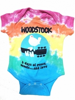 Woodstock Tie Dye Onesie