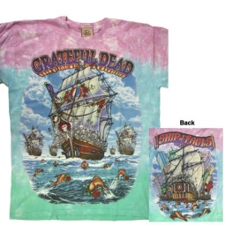 Grateful Dead Ship Of Fools Tie Dye Shirt