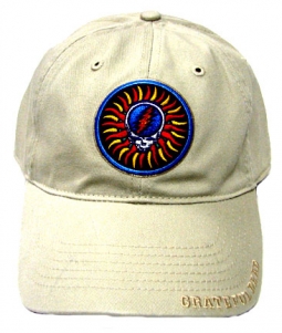 Grateful Dead Steal Your Face Sun Stone Hat