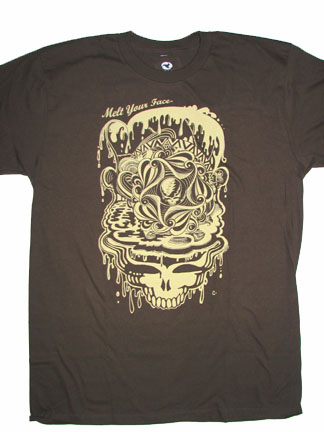 Grateful Dead Melt Brown Shirt: Woodstock Trading Company