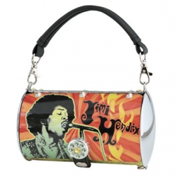 Jimi Hendrix Cylinder Tin Tote