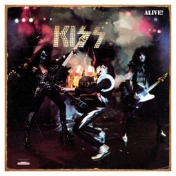KISS Alive! Album Metal Sign