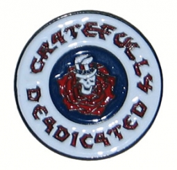 Grateful Dead Gratefully Deadicated Pin
