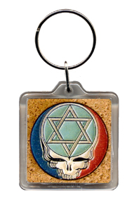 Grateful Dead Jewish Deadhead Key Chain
