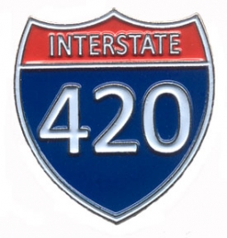 Interstate 420 Pin