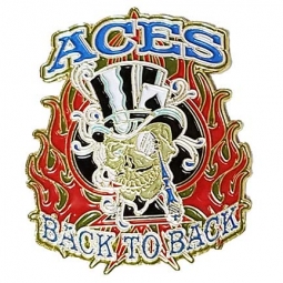 Grateful Dead Aces Back To Back Pin