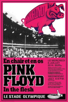 Pink Floyd In The Flesh Concert Poster