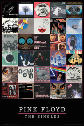 Pink Floyd Singles Poster: Woodstock Trading Company