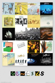 Genesis Albums Poster