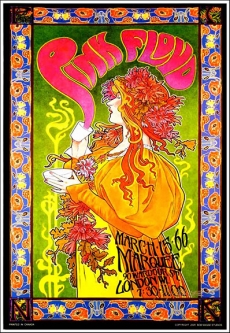 Pink Floyd Marquee Club 1966 Masse Poster