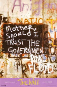 Pink Floyd "Berlin Wall" Poster