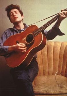 Bob Dylan Arm Chair Poster