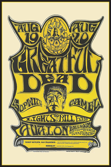 Grateful Dead Frankenstein Poster: Woodstock Trading Company