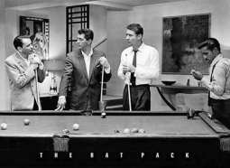 The Rat Pack Billiards Poster