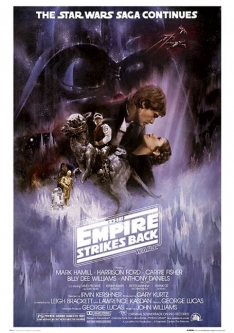 Star Wars Empire Strikes Back Movie Poster