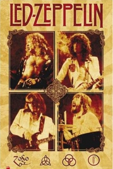 Led Zeppelin Parchment Poster