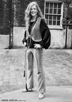 Janis Joplin London 1969 Poster