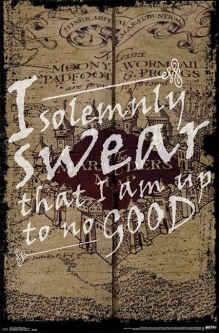 Harry Potter Marauder's Map Poster