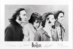 The Beatles Signatures Poster