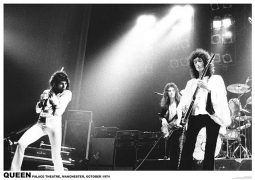 Queen Palace Theatre 1974 Poster
