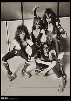 KISS Amsterdam 1976 Poster