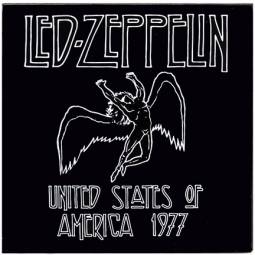 Led Zeppelin 1977 US Tour Magnet