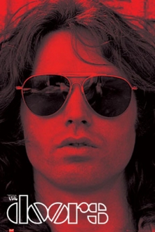 The Doors Red Jim Poster