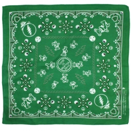 Grateful Dead Good Ol' Green Bandana