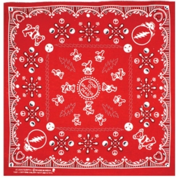 Grateful Dead Good Ol' Red Bandana