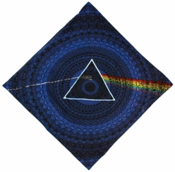 Pink Floyd Shadow Blue Bandana