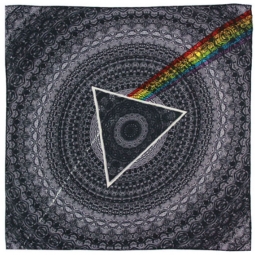 Pink Floyd Shadow Black Bandana